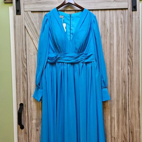 HEBEOS A-Line/Princess Chiffon Prom Dresse - Picture 7 of 12
